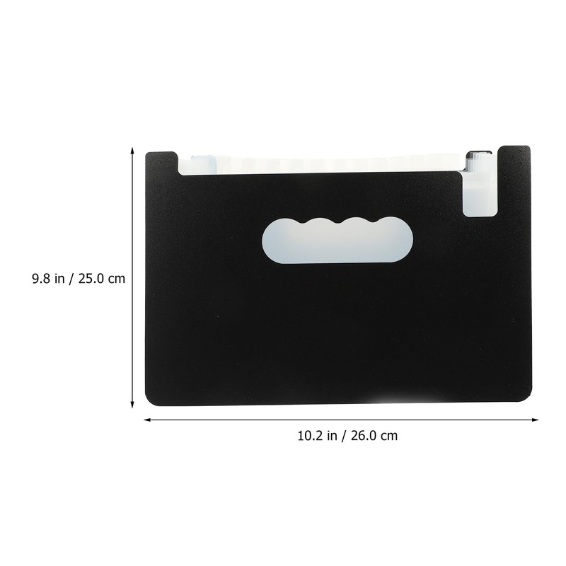 Operitacx Receipt Voucher Holder Organiser 13 Pockets Mini Accordion File