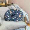Mintulipy Cartoon Spaceman Nursing Pillow Cover with Hidden Zipper Soft