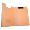Clipboard a4 Bi-Fold Binder Folder File Case Leather Clip File