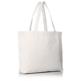 UnitedAthle 14.3 oz. Canvas Tote Bag (Large) - grey -