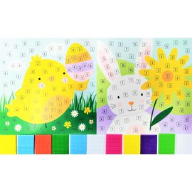 Make 2 Easter Mosaics - Decorate Your Own - Easter Craft Kit