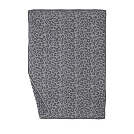 Barefoot Dreams CozyChic® Barefoot in The Wild® Throw- Linen/Graphite