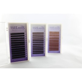 Unbranded  Eyebrow Extensions 3pcs I curl Black/Dark Brown, Medium Brown