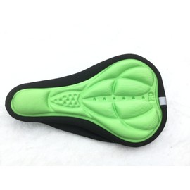 CarbonEnmy Gel 3D Bicycle Saddle Cover Saddle Cover Saddle Protector Pad (Green)