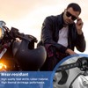 GXGM 2 Pairs Non-Slip Heat Shrinkable Motorcycle Grip Cover, Easy