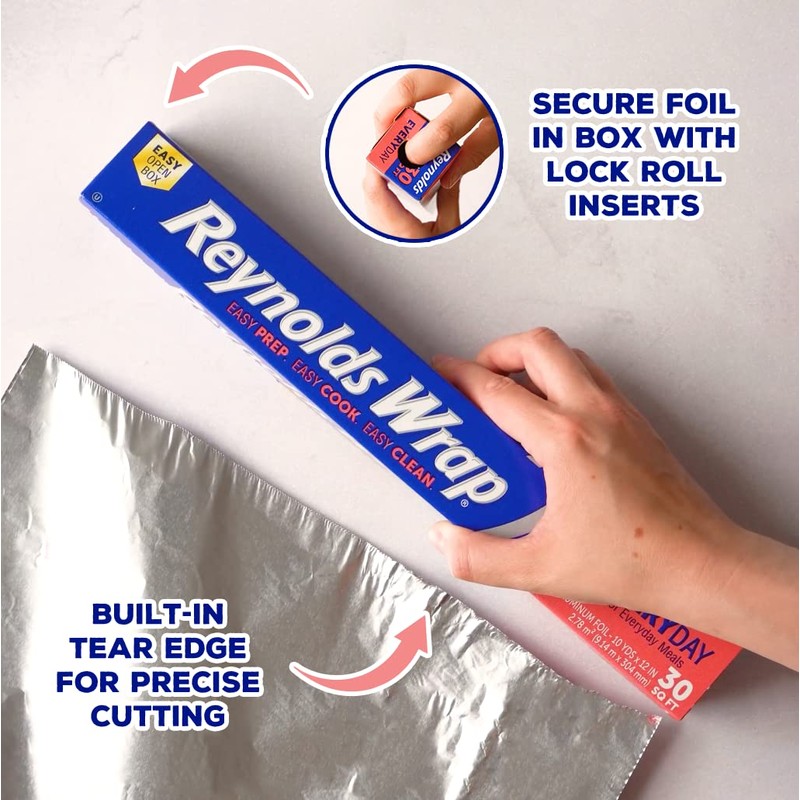 Reynolds Classic Kitchen Foil | Aluminium Foil | Tin Foil
