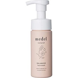 medel additive-free balancer face wash foam face wash mixed skin ethanol free rose blend 150ml