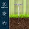 Varomorus Soil Sampler Probe 21" Stainless Steel Tubular T-Style Handle.