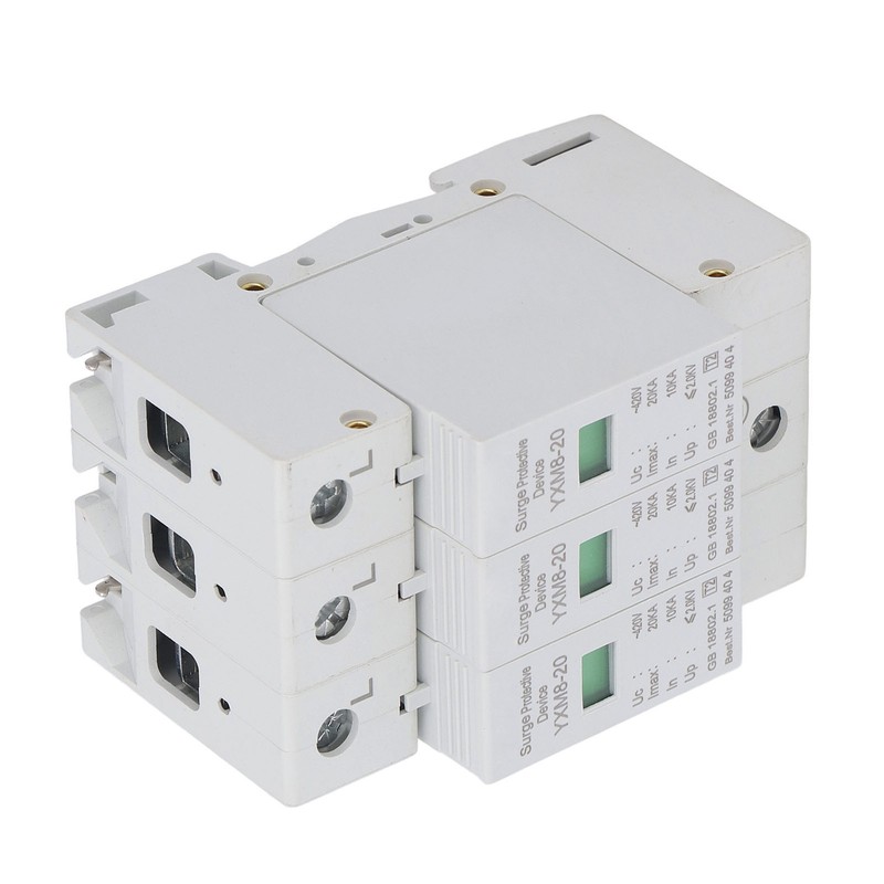 Surge Protector Lightning Protection 3 Phase Flame Retardant Protective Device