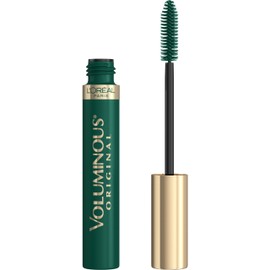 LOreal Paris Maquillaje Voluminous Original Lavable, Máscara de ojos atrevidos, Verde Profundo, 0.27 onzas líquidas                                   