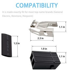 WB17T10006 Range Surface Burner Terminal Block Kit Replacement, 4 Pack Compatible with GE Kenmore Hotpoint Ranges/Stoves/Ovens - Replaces AP3203326 WB17K10003