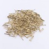 OMOTOOL Round Head Pins Nails (Pack of 300), Brass-Plated Nails