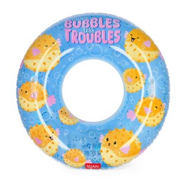 Legami - Inflatable Swimming Ring for Pool, Maxi Donut for Teens and Adults, Inflatable Accessories for Sea, Beach, Supports up to 80 kg, Swim Ring Shape