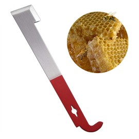 Stainless Beekeeping Scraper Tool J-hook Bee Hive Tool Lifter Beekeeping Equipment Hive Tool for Beekeepers