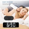 Ankilo 180° Projection Alarm Clock, Newest Alarm Clock Bedside with