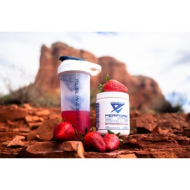 EndurElite Perform Elite- Pre Workout Powder Supplement- Pre-Workout for Endurance Athletes- 20 Servings- Sensational Strawberry
