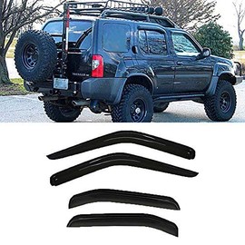 CBX Auto 4pcs for 2005-2015 Xterra Sun Rain Guard Window Visors