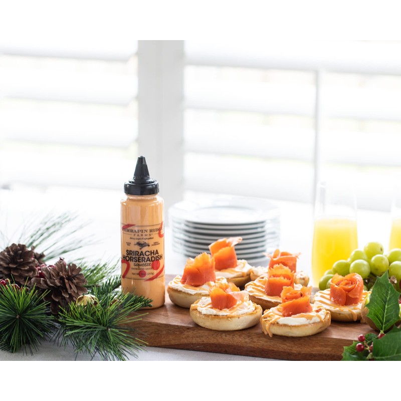 Terrapin Ridge Farms Sriracha Horseradish Garnishing Sauce – Bold &
