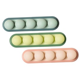 Hemoton Organizador de Cables de Silicona Adhesivo Soporte Funcional 3 Piezas para Ordenar y Fijar Cables para USB y Red en Oficina o Tienda