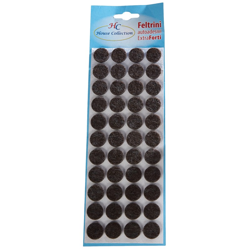 Felt Pads Assorted Brico Line Brown
