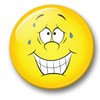 Merchandise for Fans Smiley Negative Feelings Bad Mood, 6 Large