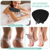 FoldTier 20 Pcs Exfoliating Glove Bulk Summer Exfoliator Mitt Body