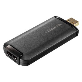 iO Data USB HDMI Converter Adapter (4K Compatible), Live Distribution, Telework, Web Conference, Capture Board, UVC, Mac Compatible, Japanese Manufacturer GV-HUVC/4K
