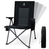 EVER ADVANCED Reclining Camping Chairs for Adult Lightweight, Folding Recliner