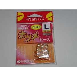 HARIMITSU Nutsume Beads, Gold, L US-9G