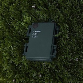 3rd Street Inn Cypress Lighted Topiary Ball - 15" Artificial Pre-Lit Christmas Topiary Plant - Indoor/Outdoor Decorative Light Plant Ball - Wedding and Holiday Decor (1-Pack)