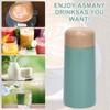 Risipu 150ml/5oz Small Water Bottle, Stainless Steel Mini Flask for