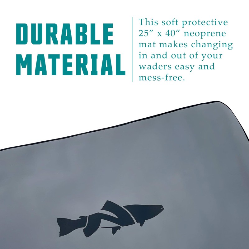 Nirvana Fishing Wader Mat for Changing Waders