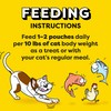 Temptations Creamy Puree Variety Pack of Squeezable Cat Treats, 0.42