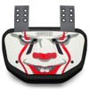 Battle Clown Chrome Football Back Plate - Adult