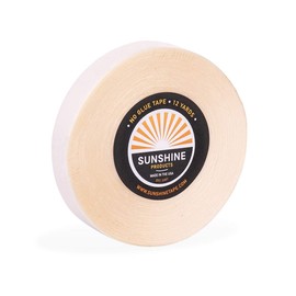 Sunshine Tape | No Glue Wig Adhesive Tape Roll | 1/2" x 12 YDS | Double Sided, Medical Grade| Toupee and Wig Tape