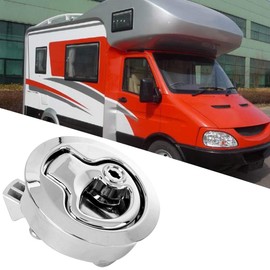 Marine Boat Hatch Latch Lockable Hatch Latch Marine Lock Boat Locking Hatch Latch Boat Access Lock Marine Hatch Lock with Keys for RV