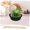 iplusmile 4pcs Fruit Holder Sliding Watermelon Fixing Rings for Display