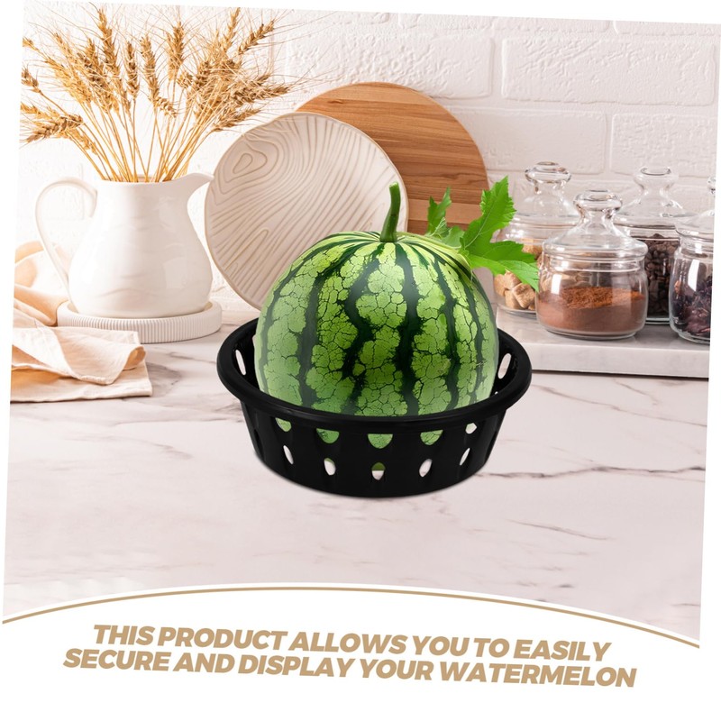 iplusmile 4pcs Fruit Holder Sliding Watermelon Fixing Rings for Display