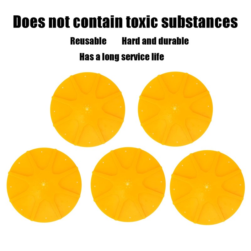 HEEPDD 5pcs 8 Way Beehive Plastic Anti Escape Bee Escape