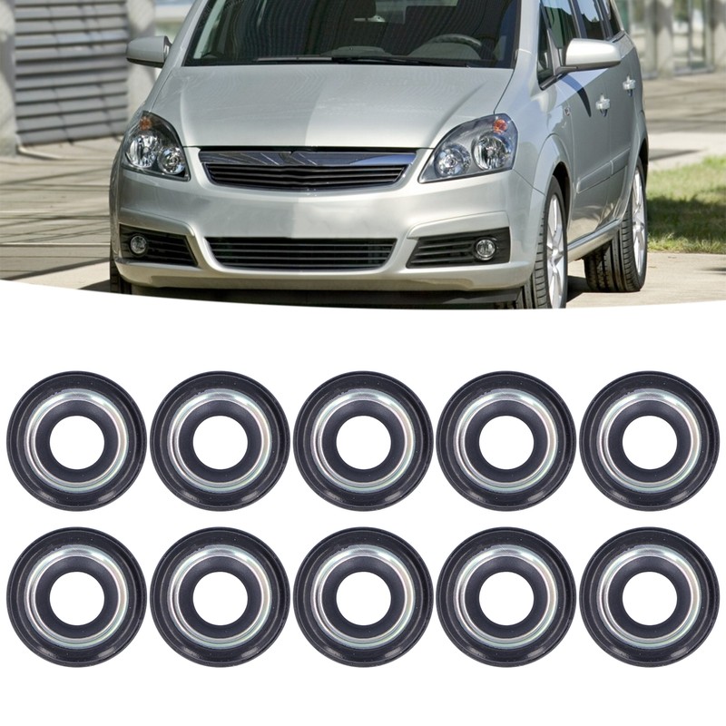 10 Pcs Automotive Air Conditioning Compressor Shaft Seal Kit Corrosion