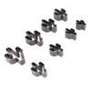 8pcs Leather Shape Punch Cutter Mold High Carbon Steel Hollow