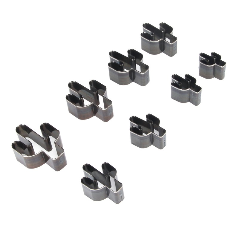 8pcs Leather Shape Punch Cutter Mold High Carbon Steel Hollow