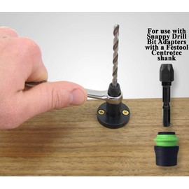 Snappy Tools Bench Mount Shank Wrench Compatible with Festool Centrotec Shank Drill bit adapters #92881