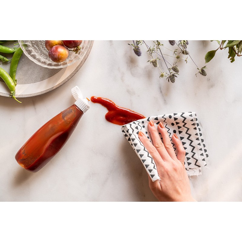 Reusable Kitchen Roll Ethnic | 1 Roll | 40 Cloths
