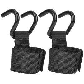 Keenso Weightlifting Hooks, Pack of 2 Fitness Weightlifting Hooks Training Gym Handles Straps Wrist Support for Sports Training Equipment (Weight Lifting Hook)
