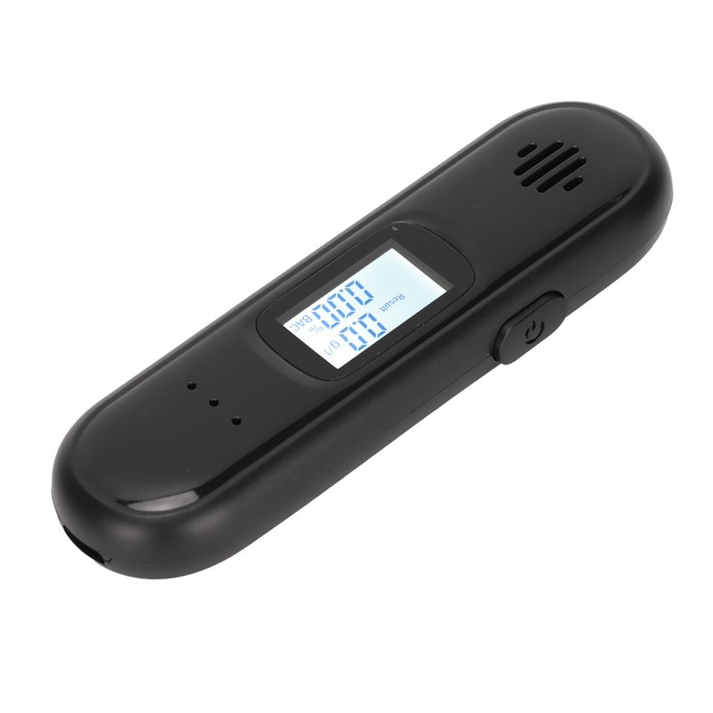 Non Contact Alcohol Tester Portable Breathalyzer USB Rechargeable High Precision