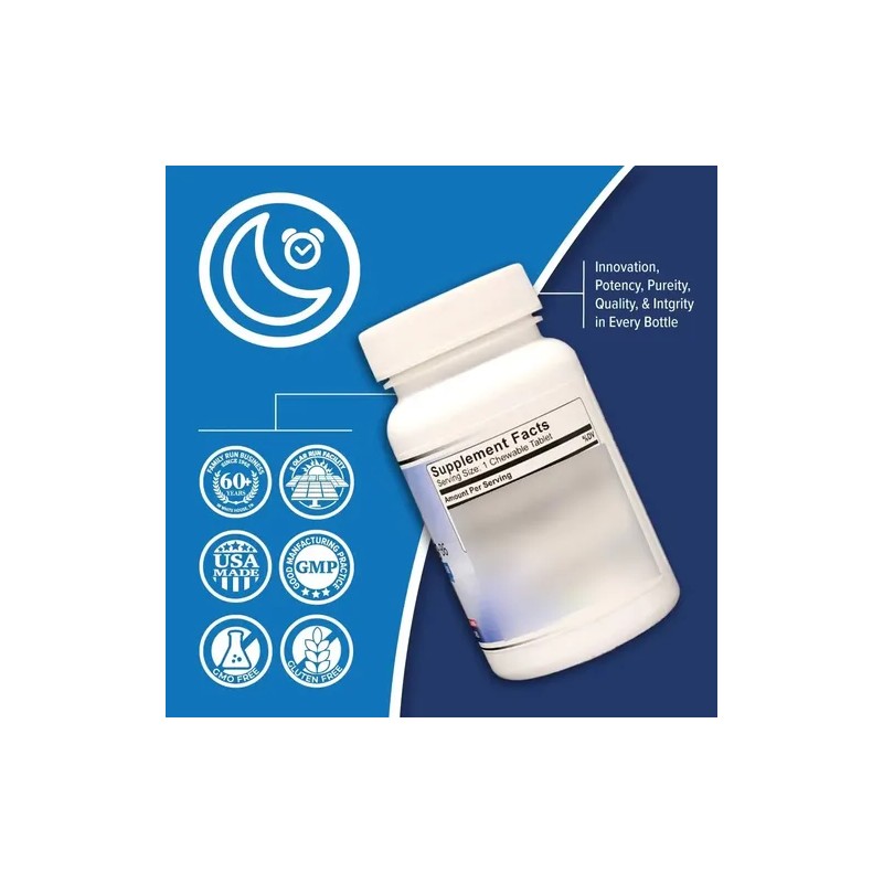 Wonder Laboratories Melatonina Masticable 10mg 200ct