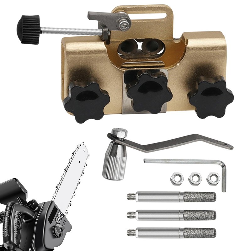 Chain Saw Sharpener Tool | Chainsaw Sharpening Jig Kit with