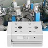 MXS16 Pneumatic Guide Rail Cylinder High Accuracy 16×2mm Bore Size