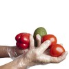 VIRSUS 500 Clear Disposable Polyethylene Gloves. Universal Disposable Food Cleaning